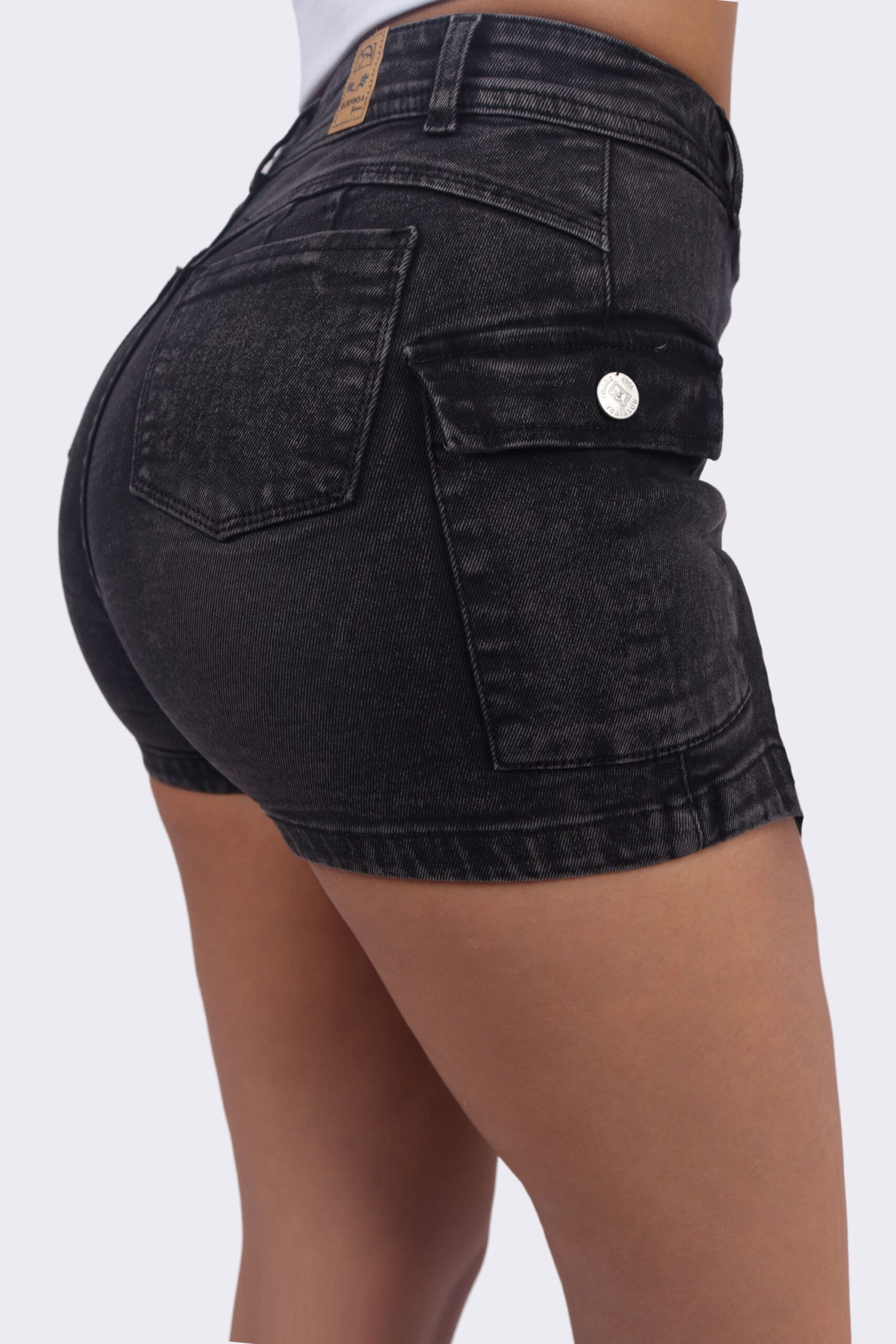 Falda short en online jeans