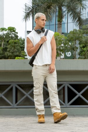 Baggy cargo paper touch