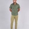 Pantalón drill semi pitillo Beige amarillo