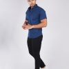 Pantalón drill semi pitillo Negro