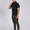 Pantalón drill semi pitillo Topo