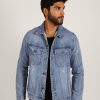 Casaca denim carnero