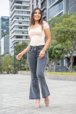 Campana 2 botones plomo