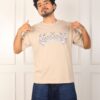 Camiseta estampada Plata